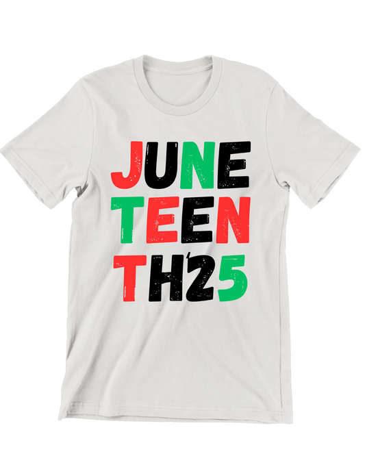 Juneteenth 2025 Pan-African Pride T-Shirt